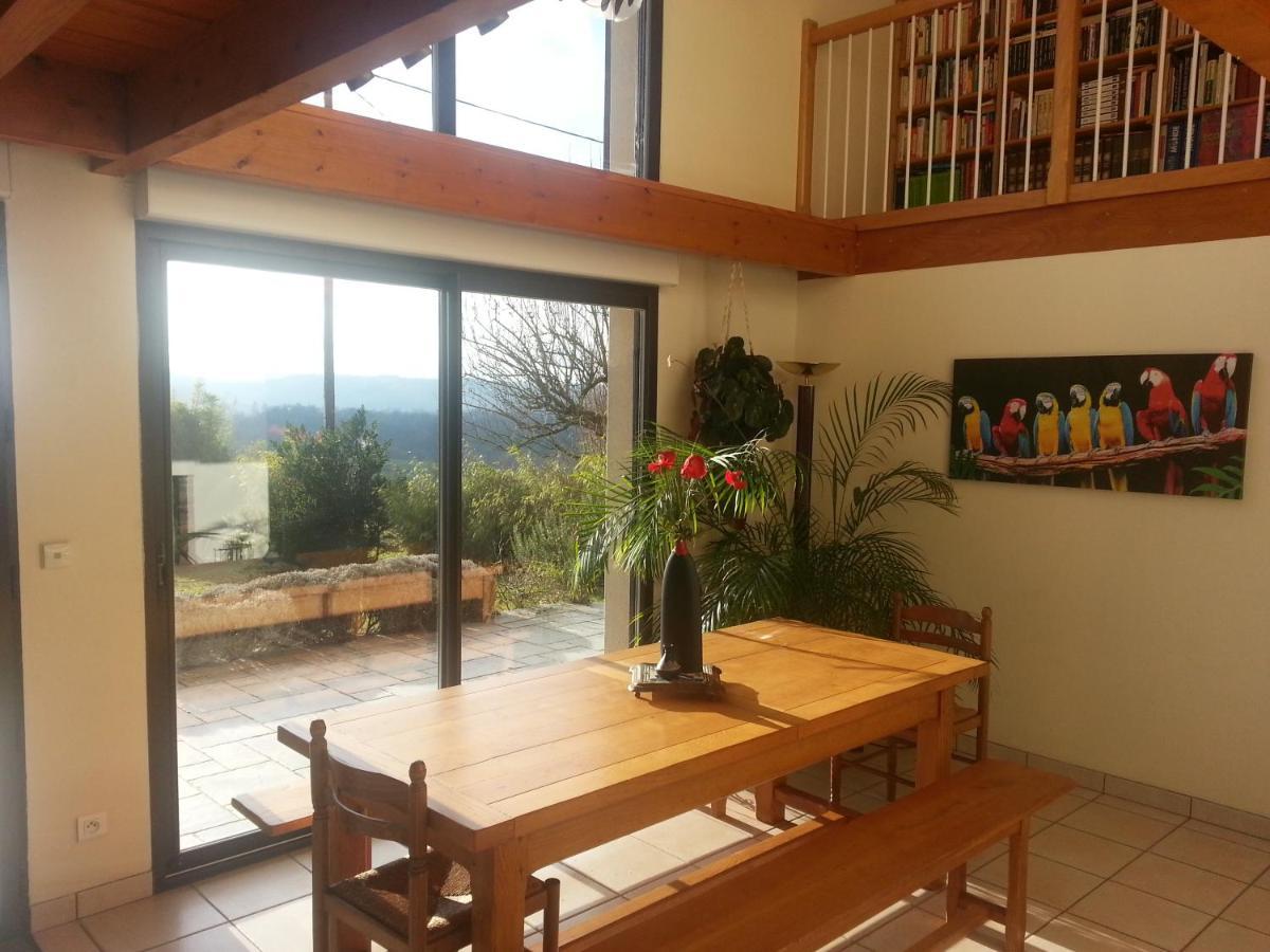 Maison Sur La Colline Cheminee Wifi Proche Thermes Aubin  Kültér fotó